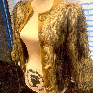 Michael Kors faux fur jacket
